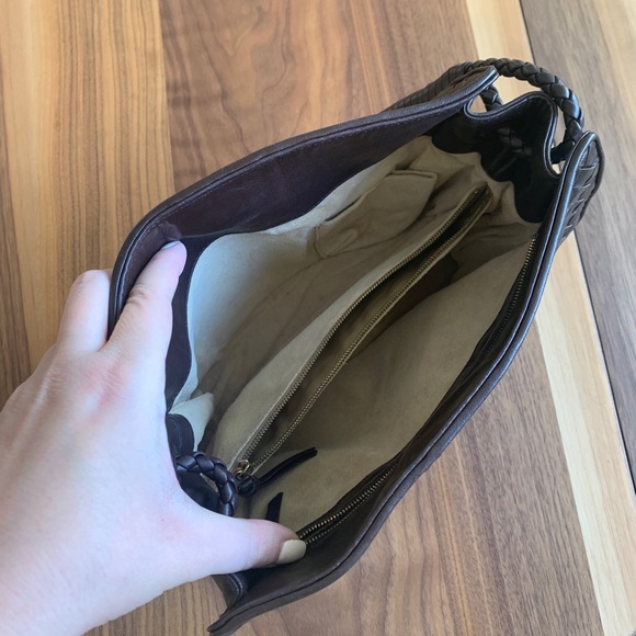 SOLD ✨Bottega Veneta Intrecciato Brown Bag - Picture 6 of 13